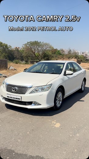 𝐂𝐀𝐑𝐒 𝐆𝐔𝐑𝐔 on Instagram: "🚘 *Toyota Camry 2.5V (Top of the Line)* *TOYOTAS FULL SPACIOUS LUXURY WITH LOW MAINTENANCE CAR* 🗓️ REGISTRATION YEAR:- 2012 ⛽ FUEL:- Petrol CONDITION:- SUPER CLASS PREMIUM 💰 PRICE :- 4,75,000 🛣️ LOCATION:CARS GURU PUNE 📟 KM RUN : 89000 only... 📄 INSURANCE VALID.. 🕹️ TRANSMISSION:- AUTOMATIC 👤 OWNER:- 3rd Superb Condition vehicle... All Original Paint Cruise Control.. Push Button Start Key less entry. Electronic Seats Rear AC vents. Company fitted stereo. 