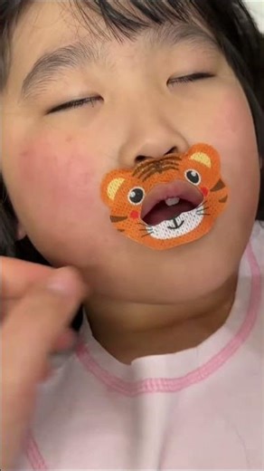 Ensure a comfortable and secure sleeping. ✅ Kids Mouth Correction Sleep Stickers
