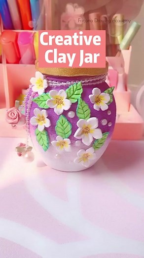 DIY Clay Jars: Creative Jar Upcycling Ideas