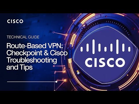Cisco Router & Check Point Firewall: Route-Based VPN Tutorial