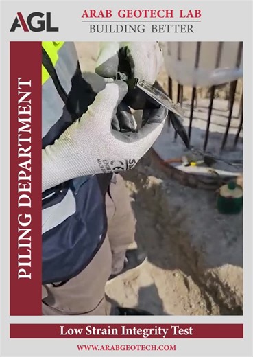 At AGL, we consider the Pile Integrity Test (PIT) an essential part of ensuring the quality and safety of deep foundation works. PIT is a non-destructive test used to detect internal issues in… | AGL Engineering & Testing