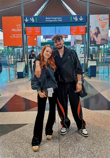 BYE BYE MALAYSIA🫶🏻 | jordan boy dan puteri ameera