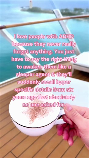 ADHD superpower unlocked. The uncanny ability to recall the smallest of details from years past but inability to remember where you just sat your cup down. What’s your ADHD super power? #adhdsupport #adhdsuperpower #adhdtiktok #adhdhumor #adhdtraits