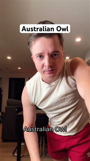 Impression of an Australian Owl #shorts #owl #aussie #australian #accent