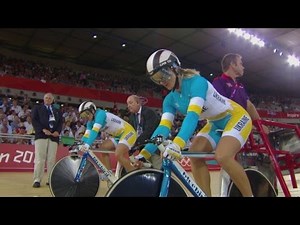 Cycling Track Women's Team Sprint Finals - Australia v Ukraine Bronze Medal- London 2012 Olympics
