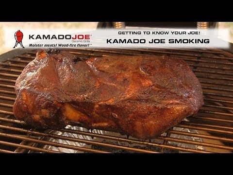 Kamado Joe - Smoking