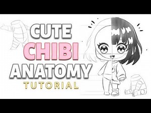 How to Draw Cute Chibi Anatomy ✏️🧸 (Easy Tutorial for Beginners) |