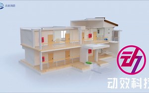 【动效三维动画】消防安防系统