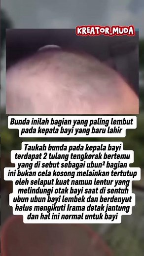 ubun ubun pada kepala bayi #fypシ #hamil #shorts