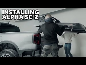 How To Install 2023+ Ford Ranger Alpha SC-Z Sports Tonneau Cover