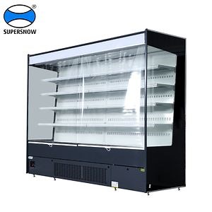 [Hot Item] Display Freezer Supermarket Multideck Open Chiller Air Curtain Refrigerator