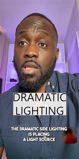 Dramatic Side Lighting: This video is a highlight of my last live in which I spoke about dramatic lighting to create an emotional effect to your photos and adds depth to the subject by lighting on one side. Join me live @8pm where I will be delving into the topic of backlighting to create stunning silhouettes. You do not want to miss it. #tiktoklive #livehighlights #lightphotography #lightingtutorial #lighting #lightingtutorial