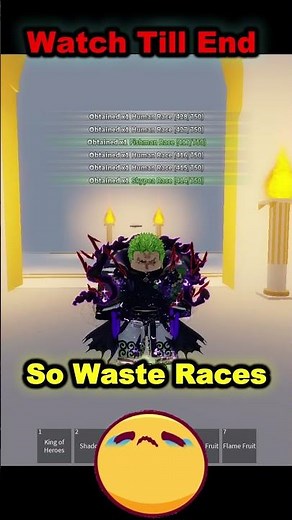 I Got New Best Race in Sailor Piece ☠️☠️ #roblox #sailorpiece #youtubeshorts #shortsfeed #shorts