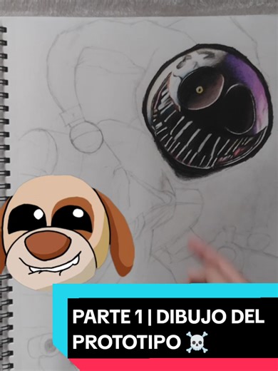 Dibujo del Prototipo de Poppy Playtime