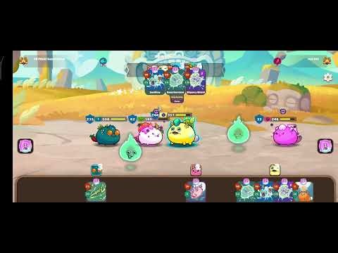 Axie Disablesaur vs God Dawn. Game 2