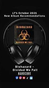 LT’s new album recommendations October 2025: Biohazard - Divided We Fall (Hardcore Metal)