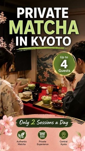 Why Choose a Private Matcha Experience in Kyoto? #kyototravel #kyotomatcha