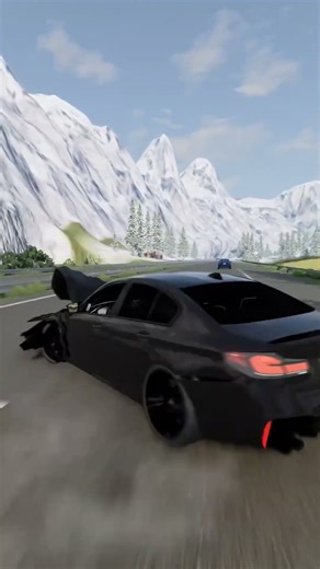 🚗💥 Loss of Control Car Crash | BeamNG Drive part 1