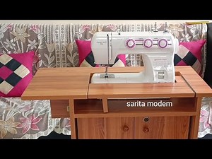 My new sewing machine table/How to fix an automatic machine table/Usha janome