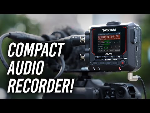 TASCAM FR-AV2 Portable Audio Recorder | Quick Look
