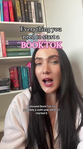 How to start a booktok 🖤 #booktok #booktoktips #booktokcontentcreator #bookcontentcreator