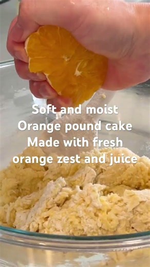 Soft & moist orange pound cake 🍊 | Rady Citrus cake