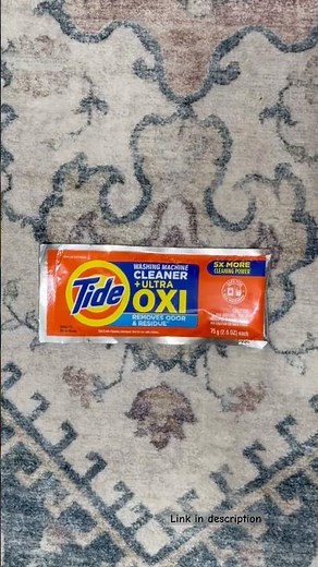 How to Clean Your Washing Machine FAST | Tide Washing Machine Cleaner with Oxi Review