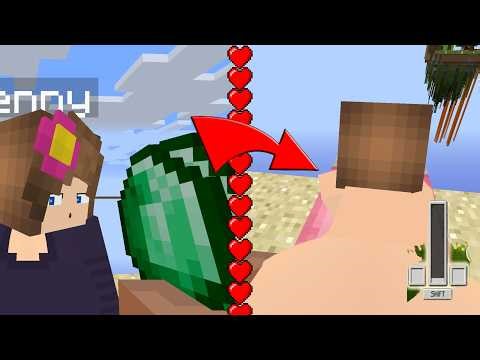 I Gave Jenny Tyan Diamonds... What She Did Next in Minecraft make me HAPPY!!!