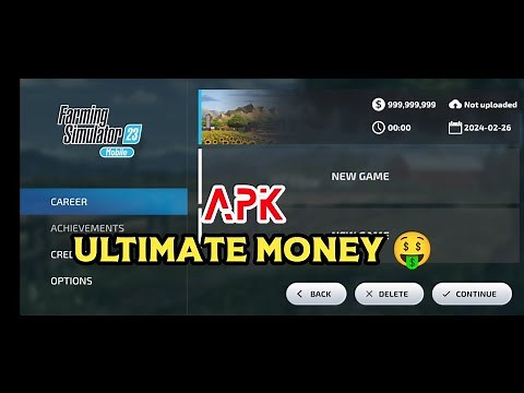 unlimited money 🤑 mode farming simulator 23 (android & iOS)