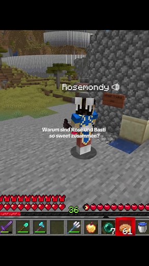 Rose und Basti: Die süße gemeinsame Minecraft-Erfahrung