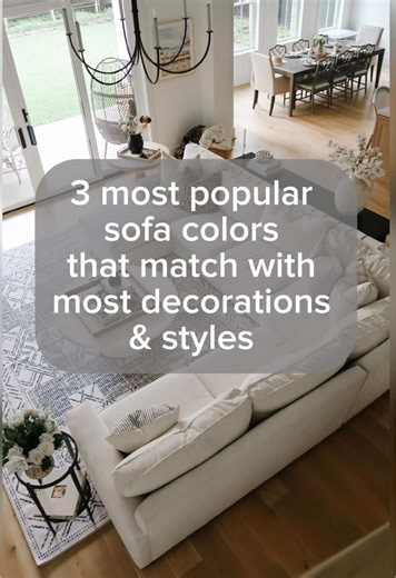 Top 3 Sofa Colors for Every Home Style
