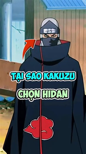 Tại Sao Kakuzu Chọn Hidan? #naruto #animeshorts #anime #narutoshippuden #shorts