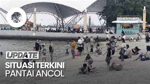Video: Libur Natal, Pantai Ancol Mulai Dipadati Pengunjung