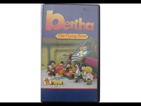 Bertha - The Flying Bear VHS UK (1987)