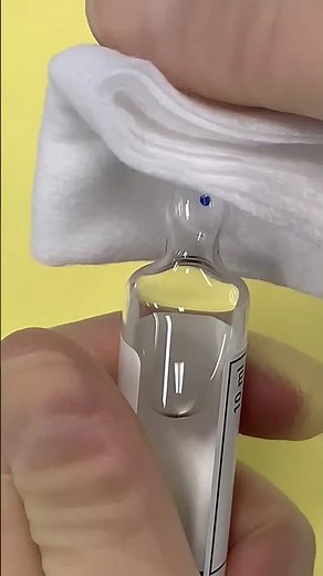 How to Break Glass Ampoule // How to open an Ampoule // Nursing Skills