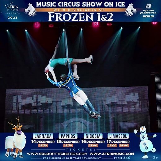 Music Circus Show on Ice with Highlights of Frozen 1&2