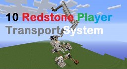 10 Redstone Transport System Episode 1 Minecraft Map