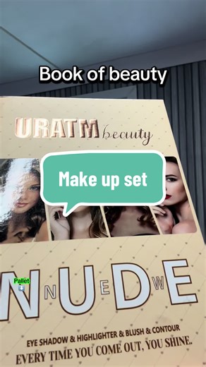 Mylti make up pallets in a book style. #makeupset #makeupbook #tiktokmademebuyit #foryoudays #whatsforyou