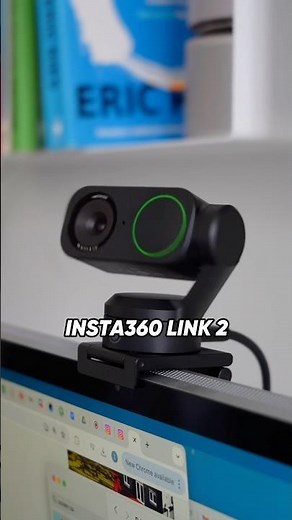 AI webcams are back and better than ever. This is #Insta360Link2 and #Insta360Link2C 🙌