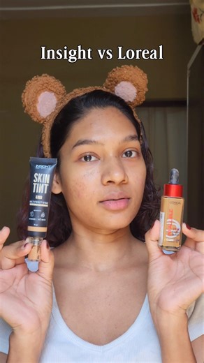 Insight vs Loreal skin tint ✨️