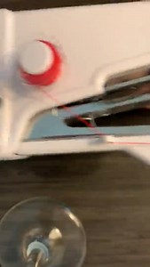 Watch How to use the hand held sewing machine on Amazon Live