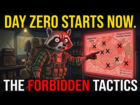The Forbidden Tactics. Day Zero Starts Now. Survival guide how to stay alive.