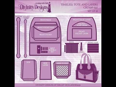 Divinity Designs Timeless Tote with Layers Die