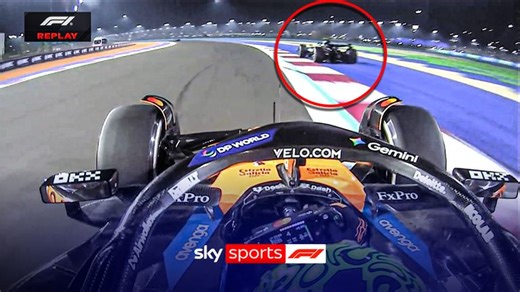 Qatar GP: A closer look at Kimi Antonelli's mistake that gifted Lando Norris overtake