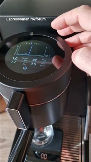 Crema from WPM Primus, SemiAuto Mode, pressure profiling - Espressoman.ro/forum