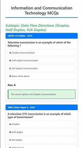 Data Flow Directions Simplex, Half-Duplex, Full-Duplex