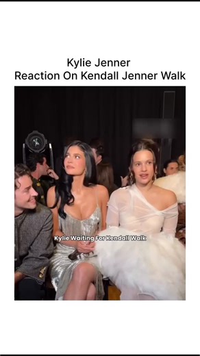 the.sarcastic.entertainment on Instagram: "One memorable Kylie Jenner reaction to Kendall Jenner walking happened at the Alexander Wang runway show, where Kylie was seated front row cheering loudly as Kendall strutted down the catwalk. Kylie could be heard enthusiastically yelling “Go Kenny!” and even Snapchatting her sister’s walk, showing how proud (and a bit goofy) she was in the audience. Kendall, focused on her walk, didn’t let it distract her — but the moment is often shared because it’s c