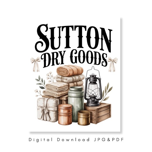 General Store Dry Goods Wall Art Printable Vintage Mercantile Decor Farmhouse Kitchen Pantry Sign Country Rustic Market Digital Download - Etsy