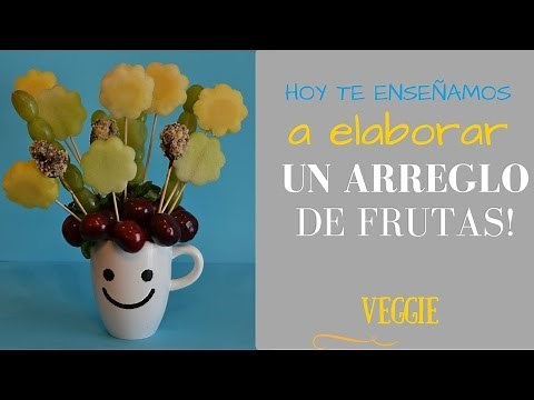 COMO HACER UN ARREGLO FRUTAL - DIY- PASO A PASO