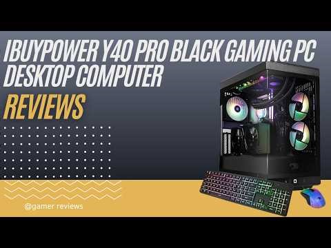 iBUYPOWER Y40 PRO Desktop Full Review | 32GB DDR5, 2TB NVMe SSD Gaming PC